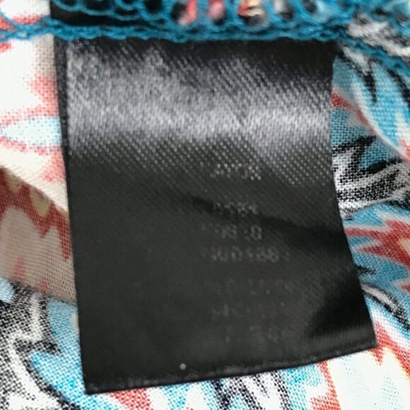 BeBop Scoop Neck Dress Juniors' Size Small Cap Sleeves Back Zip 100% Rayon Short - Picture 10 of 11